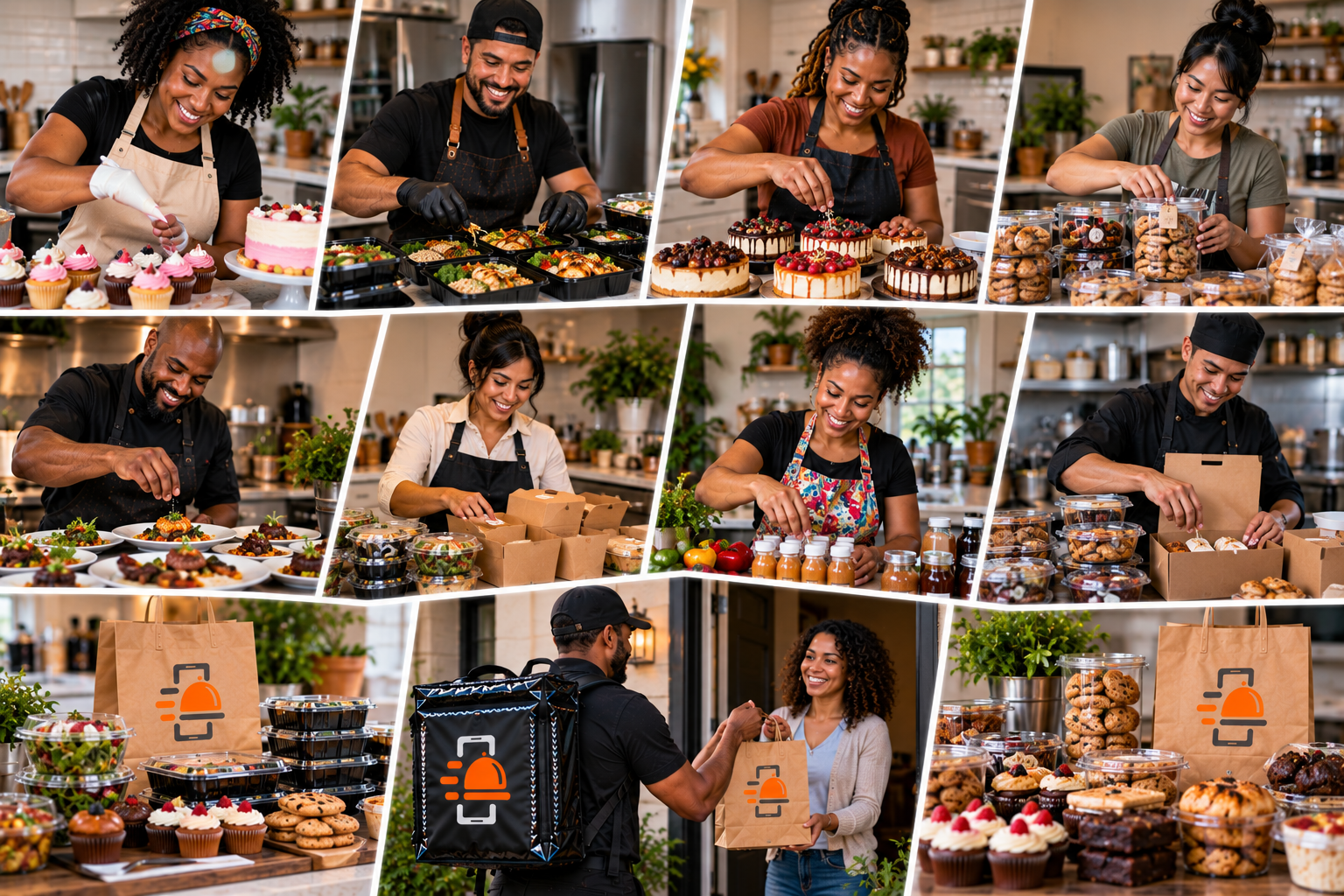 FoodRunz for growing food entrepreneurs — bakers, meal-prep, and home chefs packing and delivering