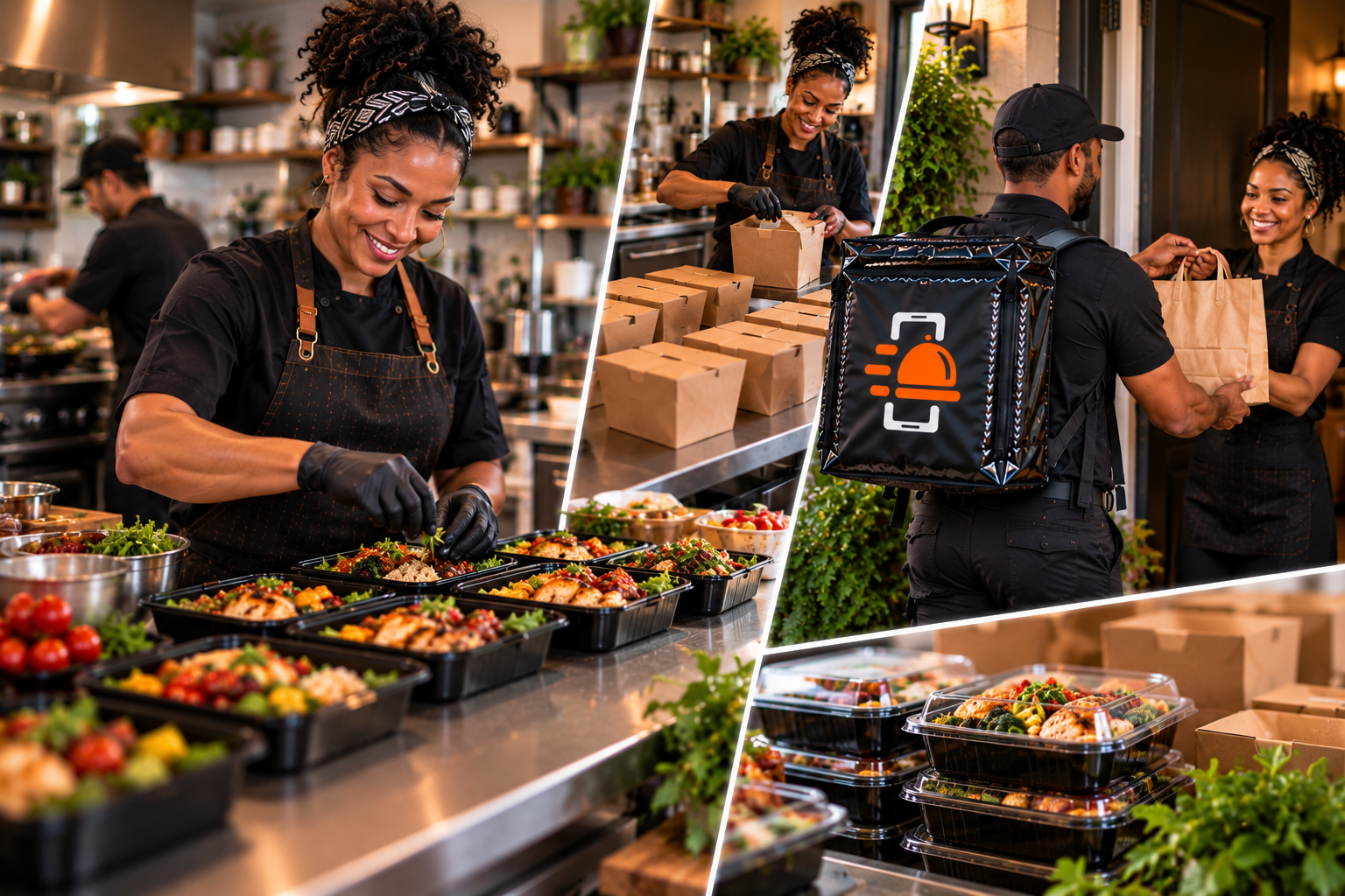 Stay focused on your product while FoodRunz drivers handle delivery — kitchen prep, packing, and pickup