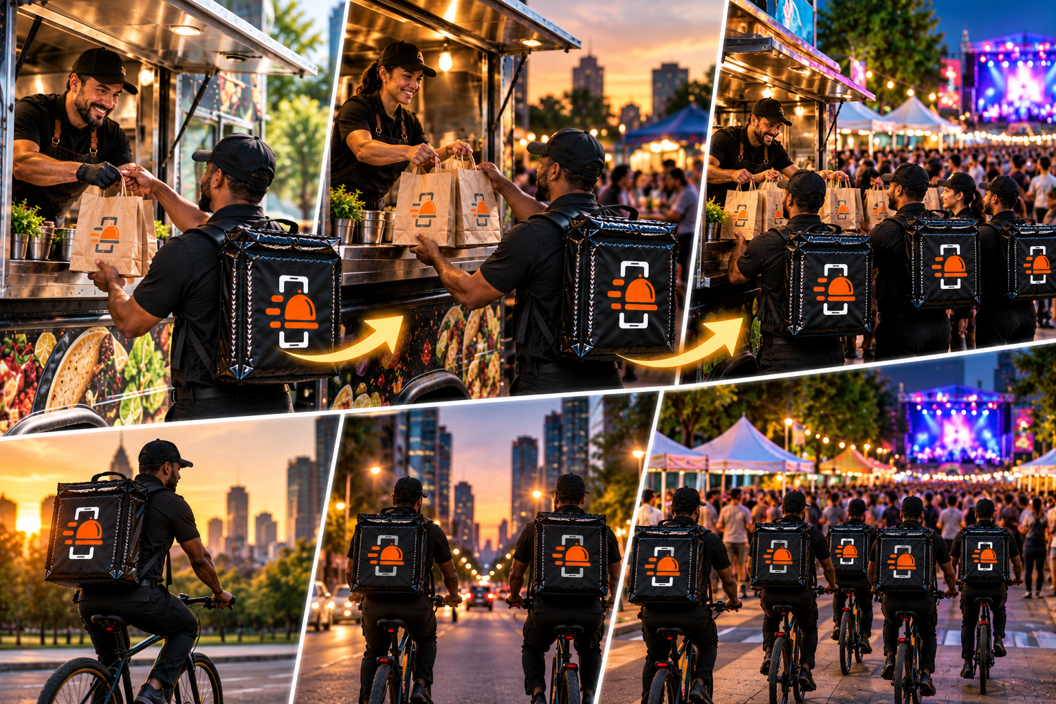 Scale FoodRunz delivery from one driver to a full fleet as demand grows