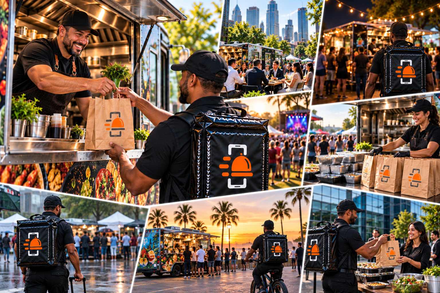 FoodRunz flexible food truck delivery coverage across events, weather, and locations