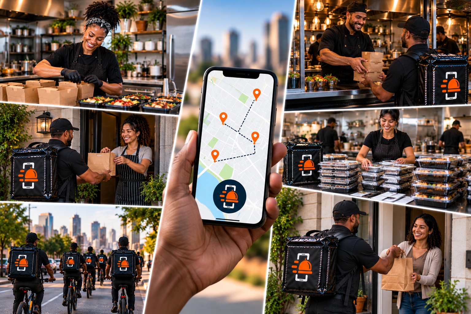 Use the FoodRunz coverage you need — flexible delivery windows, routes, and large order days on demand