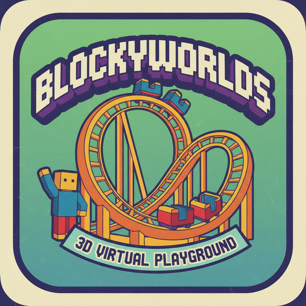 BlockyWorlds template preview
