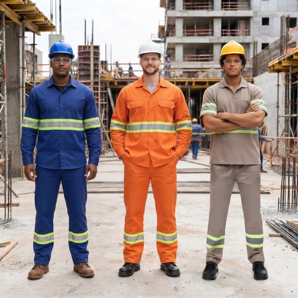 Uniformes e EPIs para construção civil