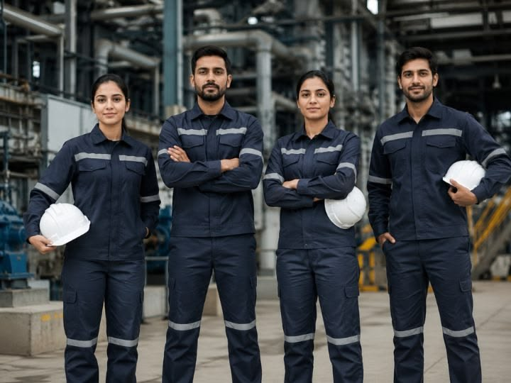 Uniformes operacionais personalizados com bordado e silk