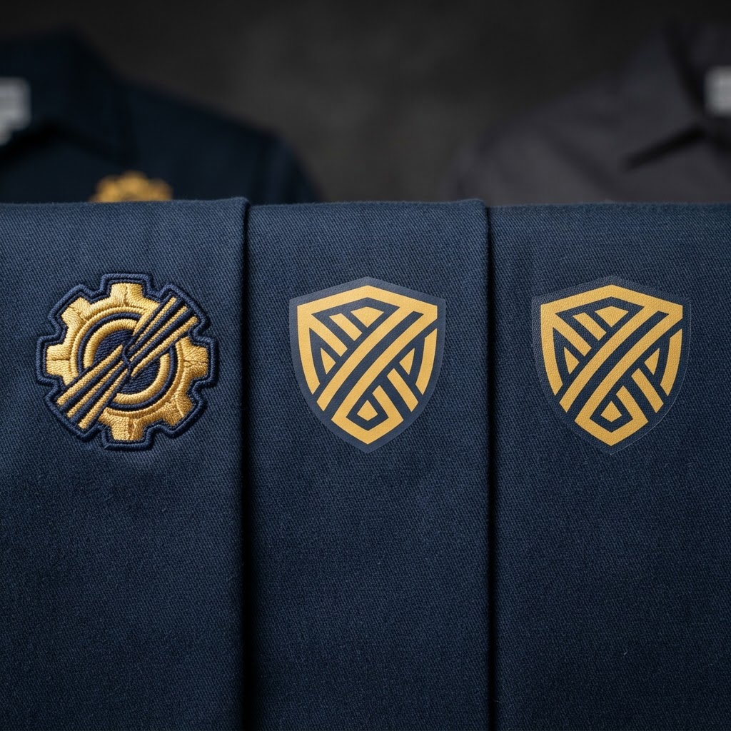 Diferenças entre Bordado, DTF e Silk em Uniformes