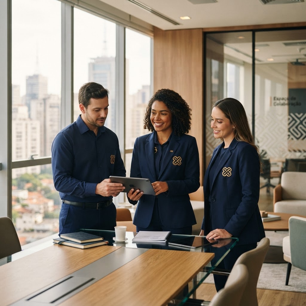 Como Escolher Uniformes Profissionais para sua Empresa