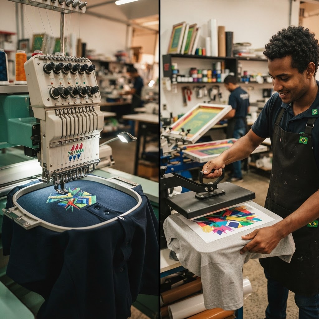 Bordado vs Estampas: Qual a Melhor Opção para Personalizar Uniformes?