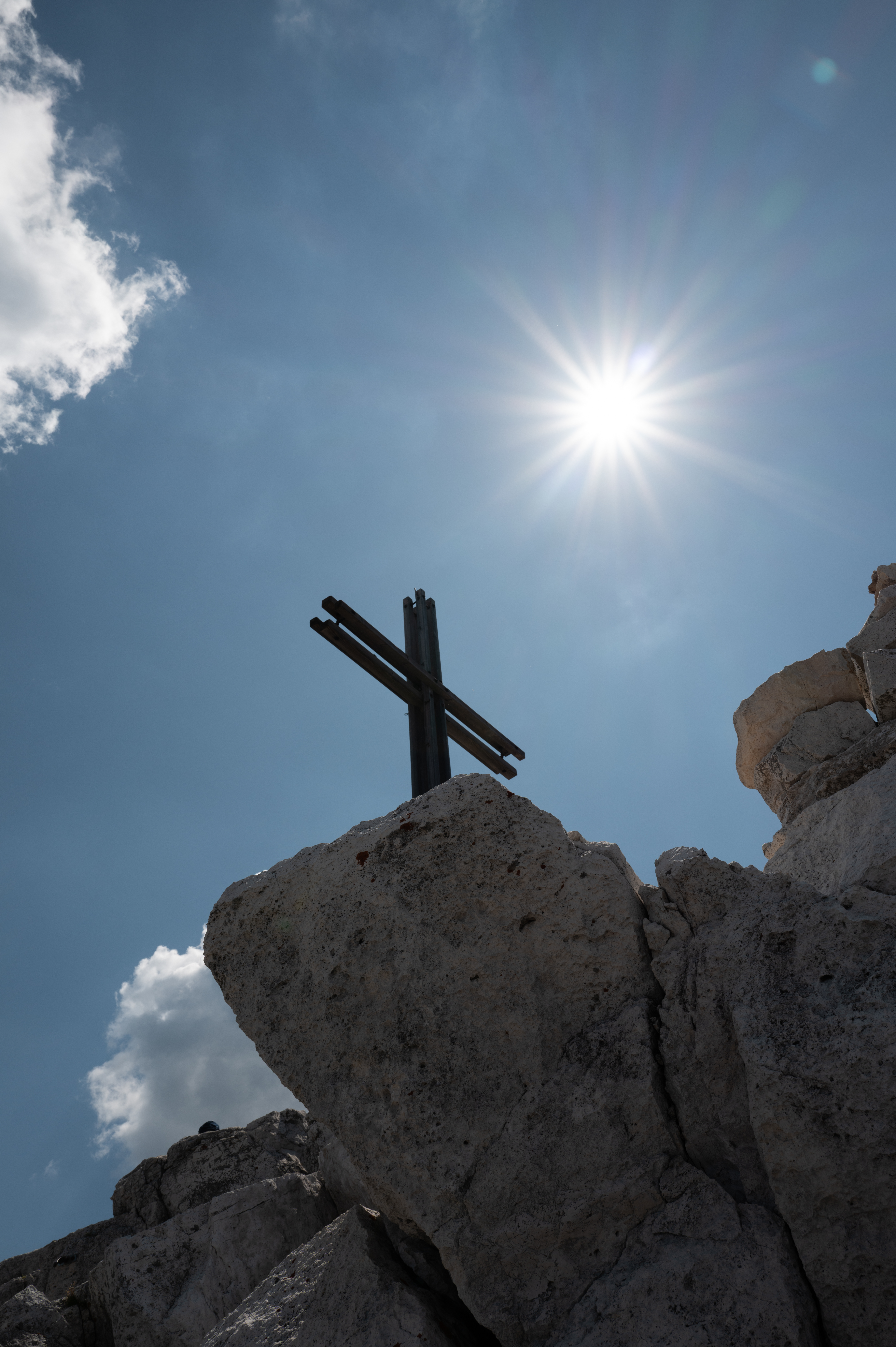 Summit cross, Corno Bianco.