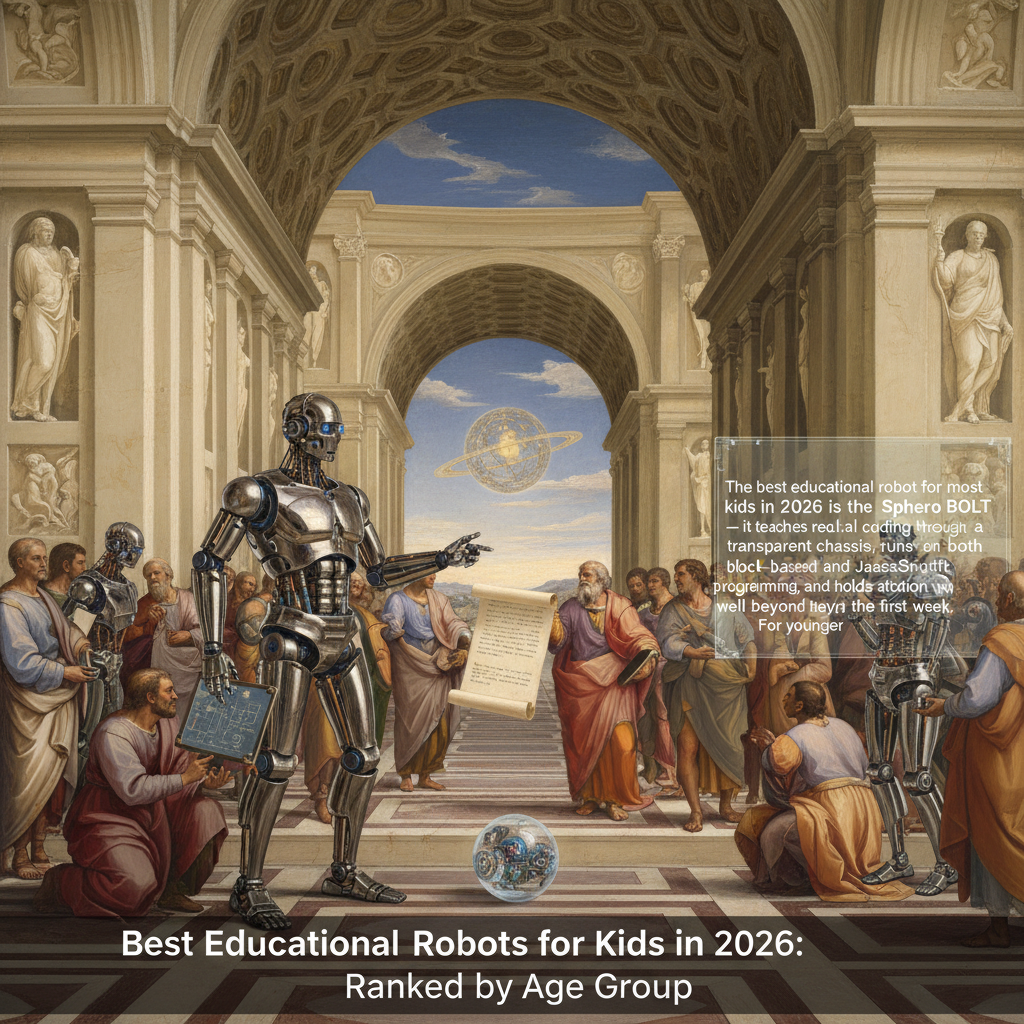 Best Educational Robots for Kids in 2026: Ranked by Age Group — Geppetto Robotics