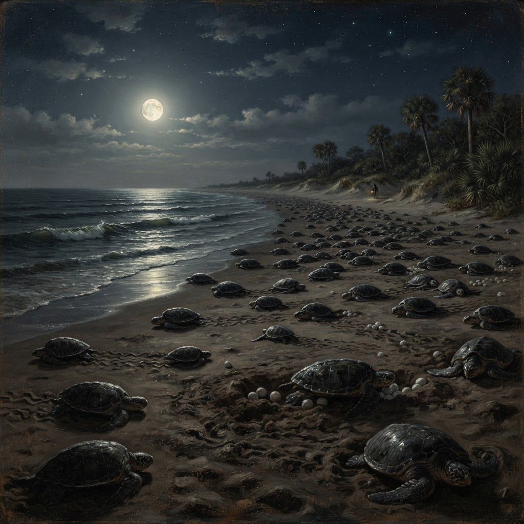 When the Beaches Were Dark With Turtles