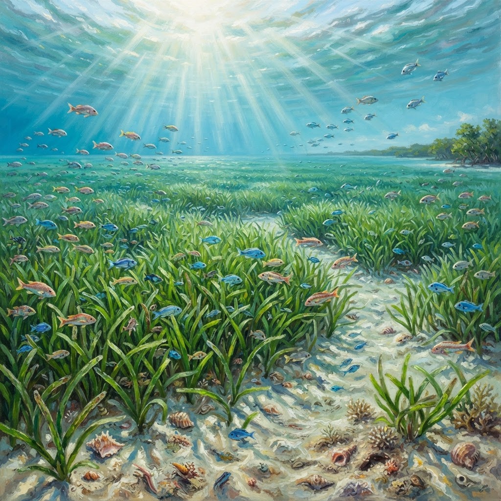 An Underwater Meadow