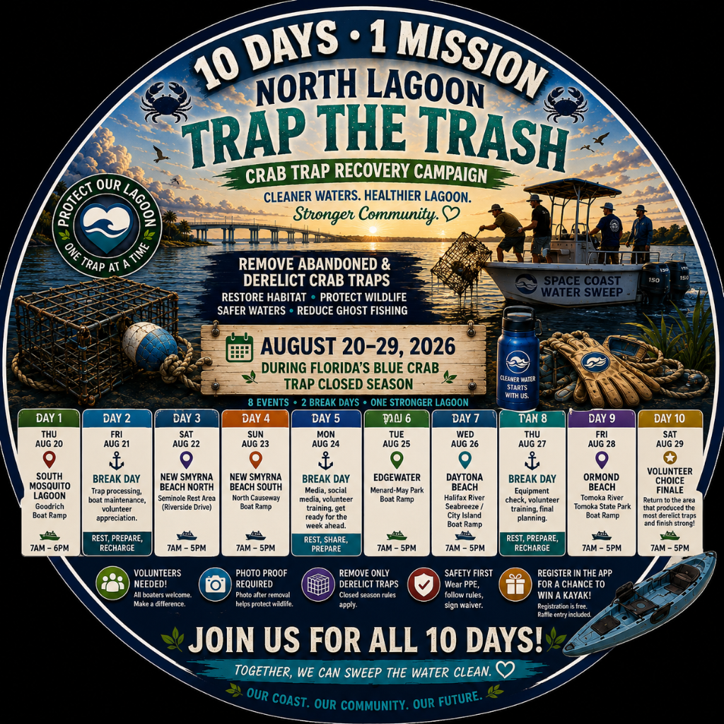 North Lagoon Trap the Trash