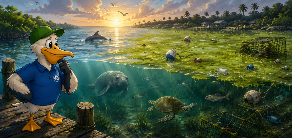 The Indian River Lagoon is in trouble.