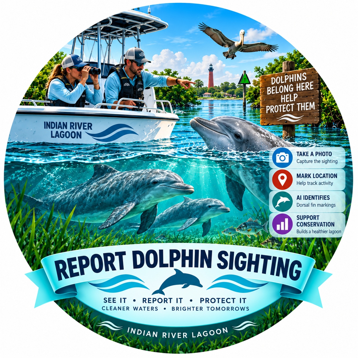 Report Dolphin Sighting