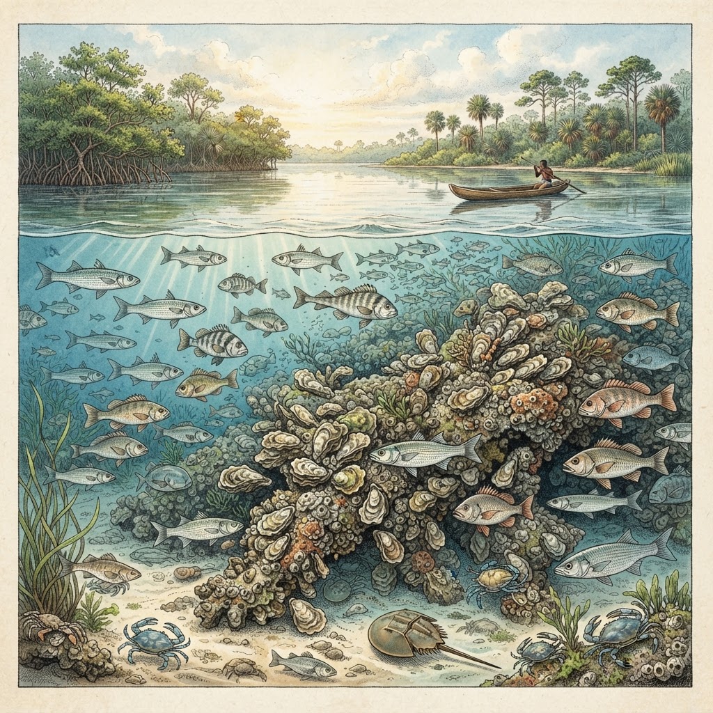 When the Lagoon Was Built on Oysters