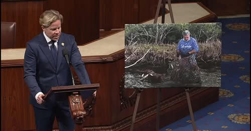 Congressman recognizes Water Sweep on the House Floor