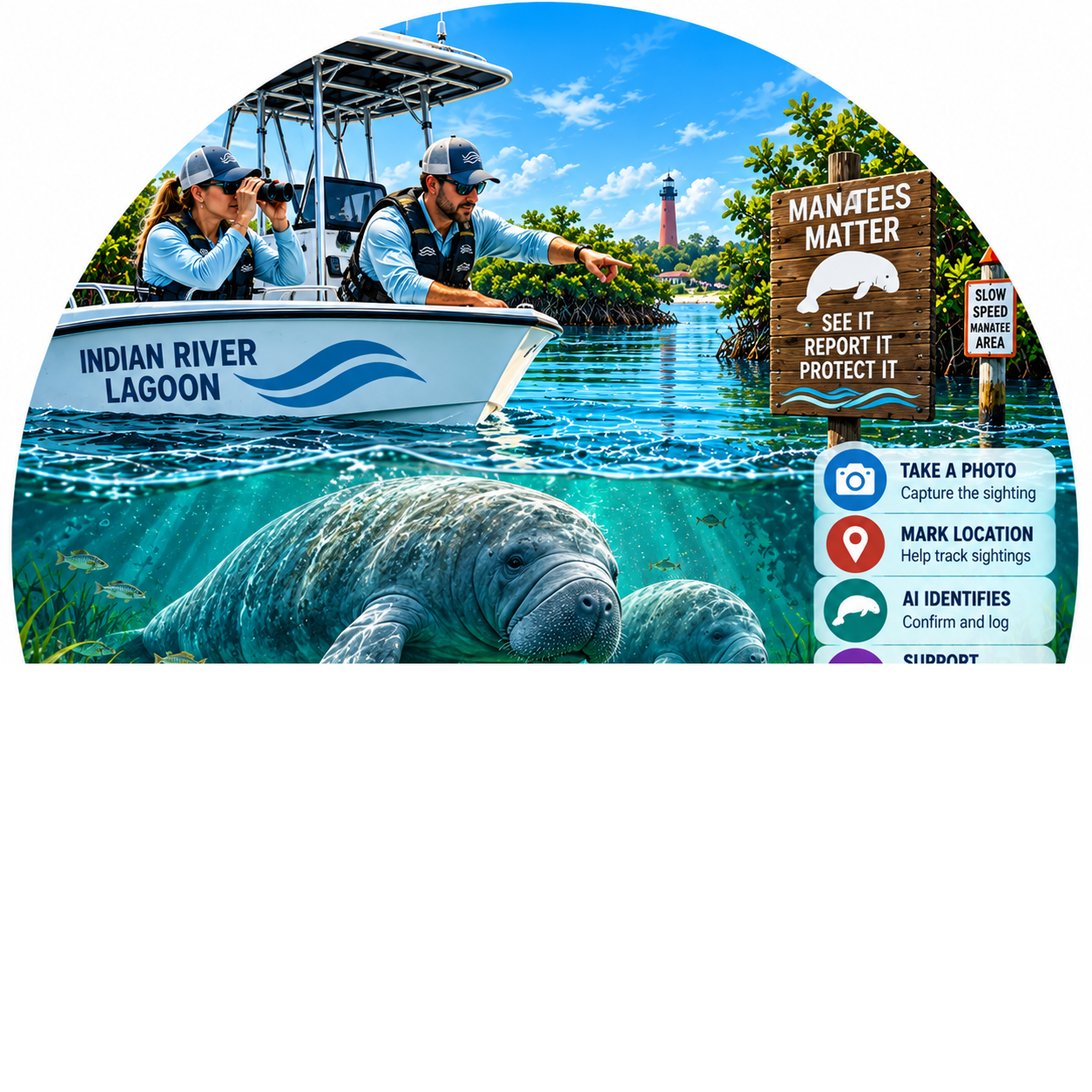 Report Manatee Sighting