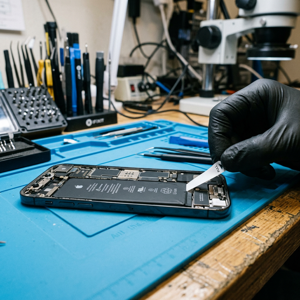 Remove the Adhesive Pull Tabs (Or Use a Solvent)