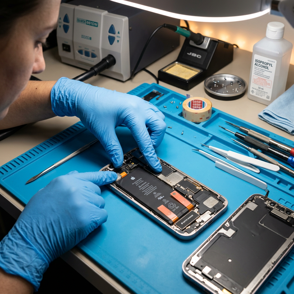 Install New Battery & Reconnect