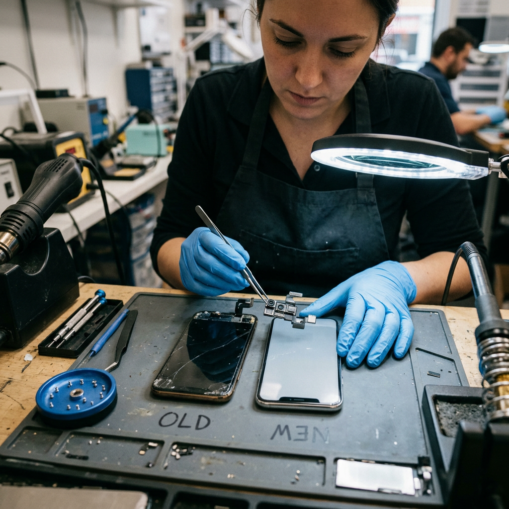 Transfer Face ID / Earpiece Components