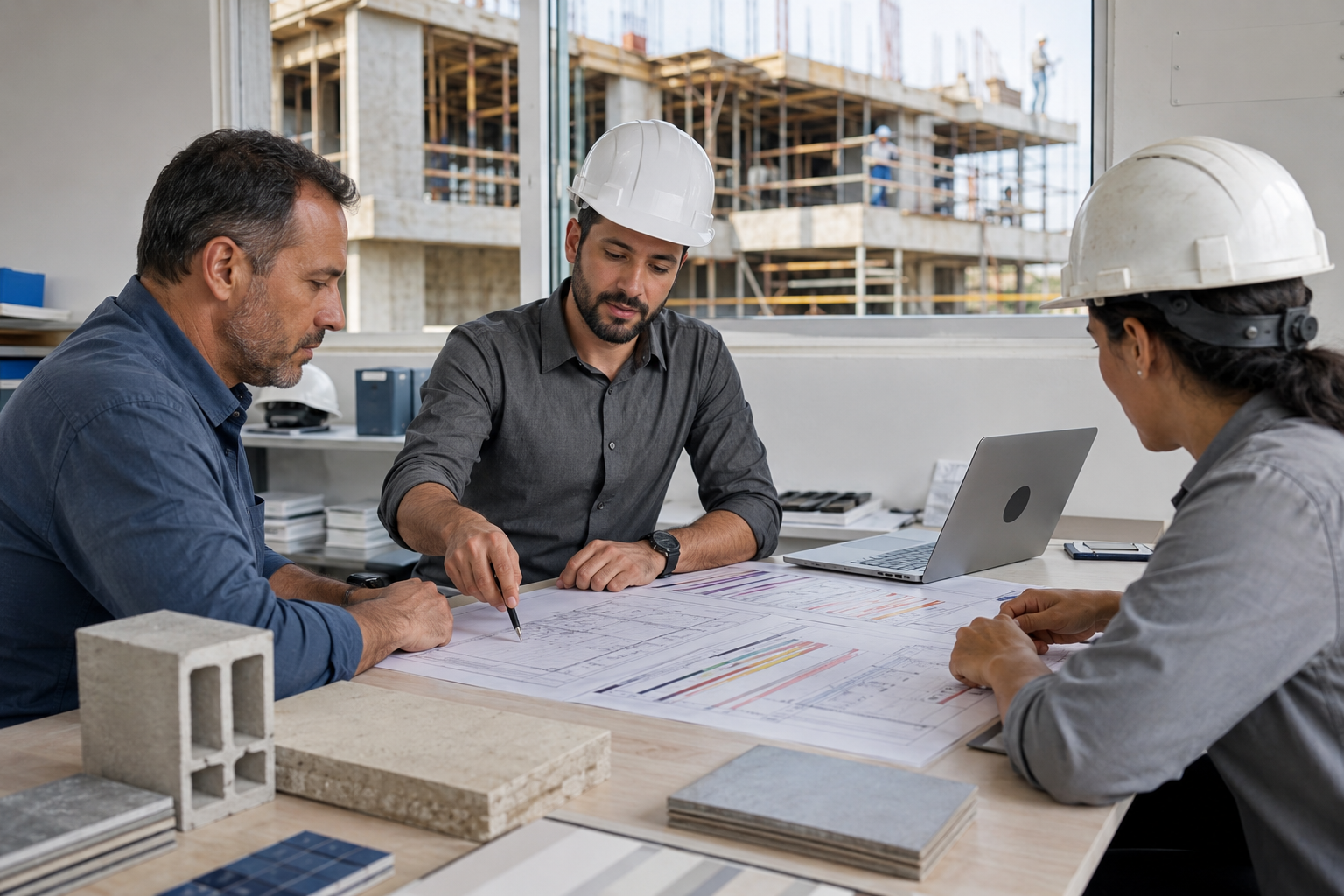 Planejamento e gerenciamento técnico de obra com análise de projetos