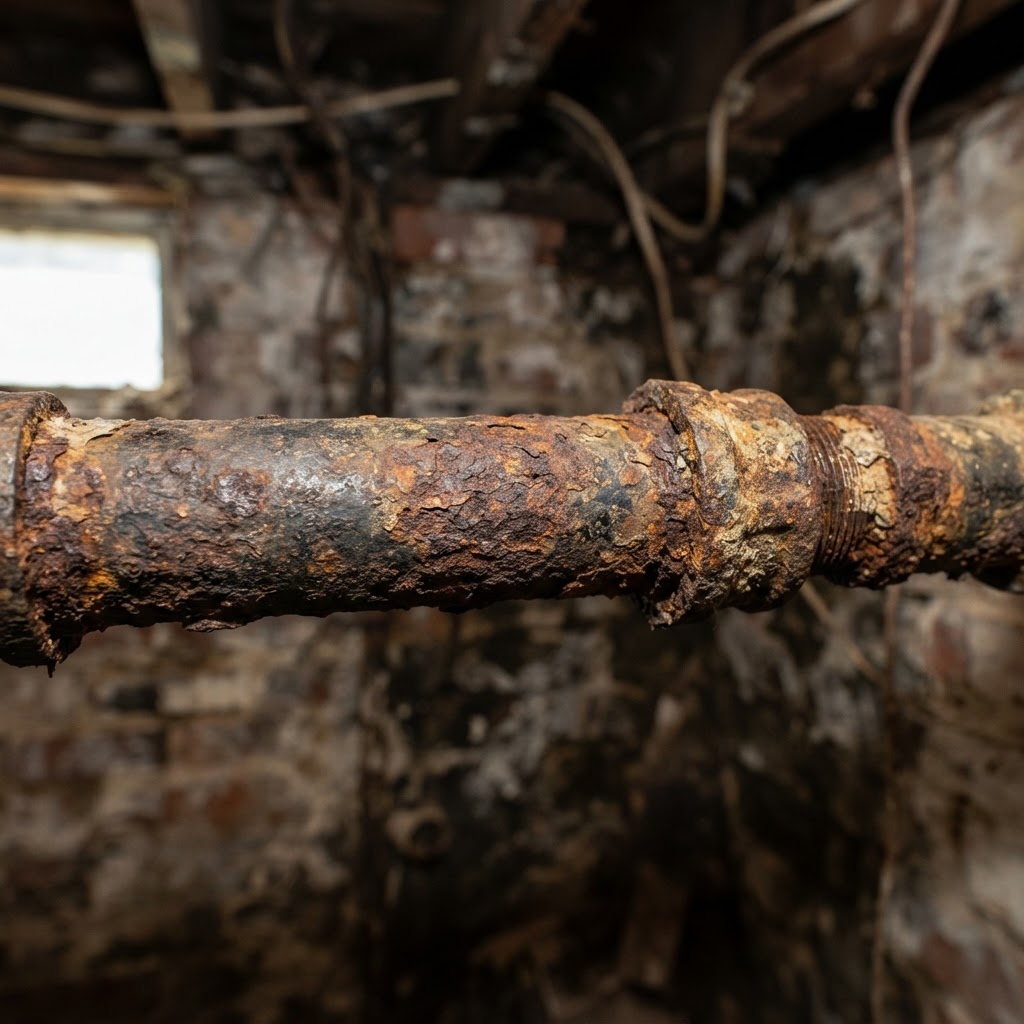 Ageing supply pipes