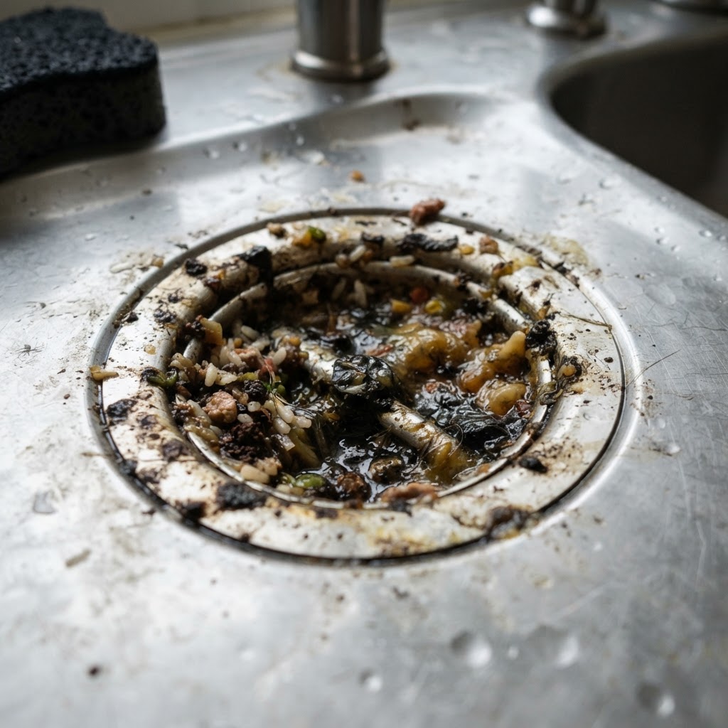 Blocked kitchen drains