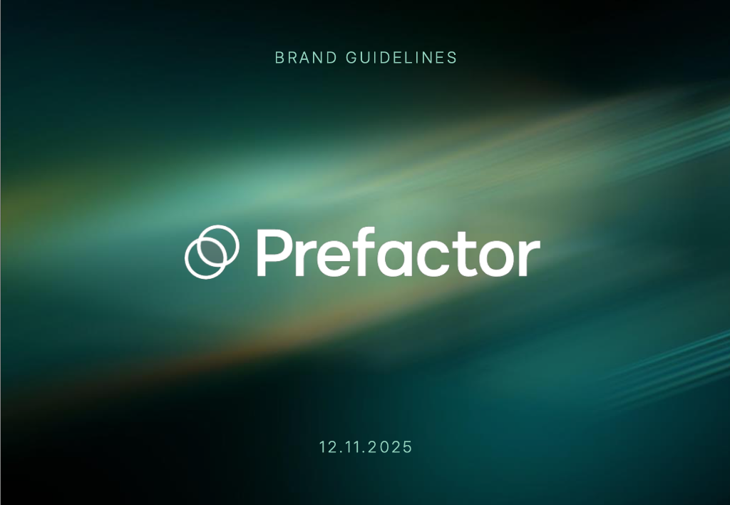 Brand guidelines — cover