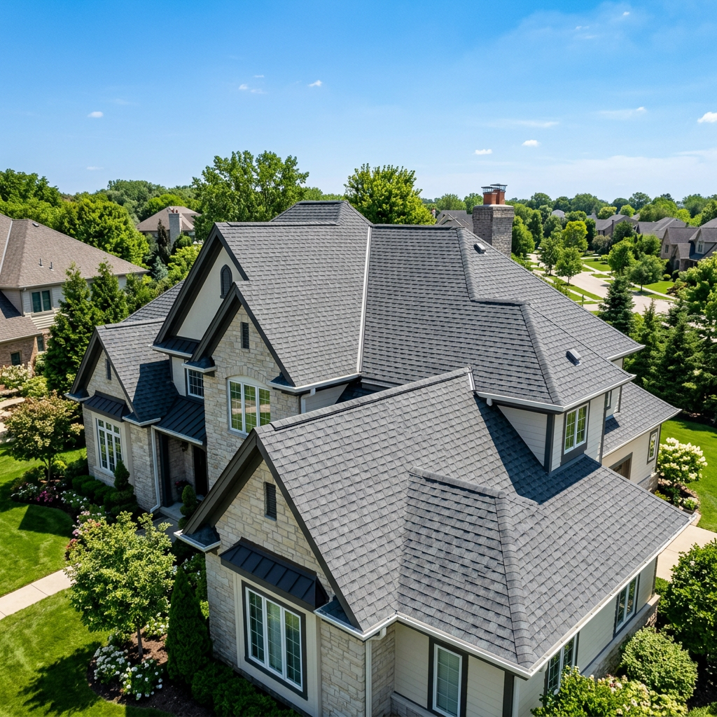 Roofing project example