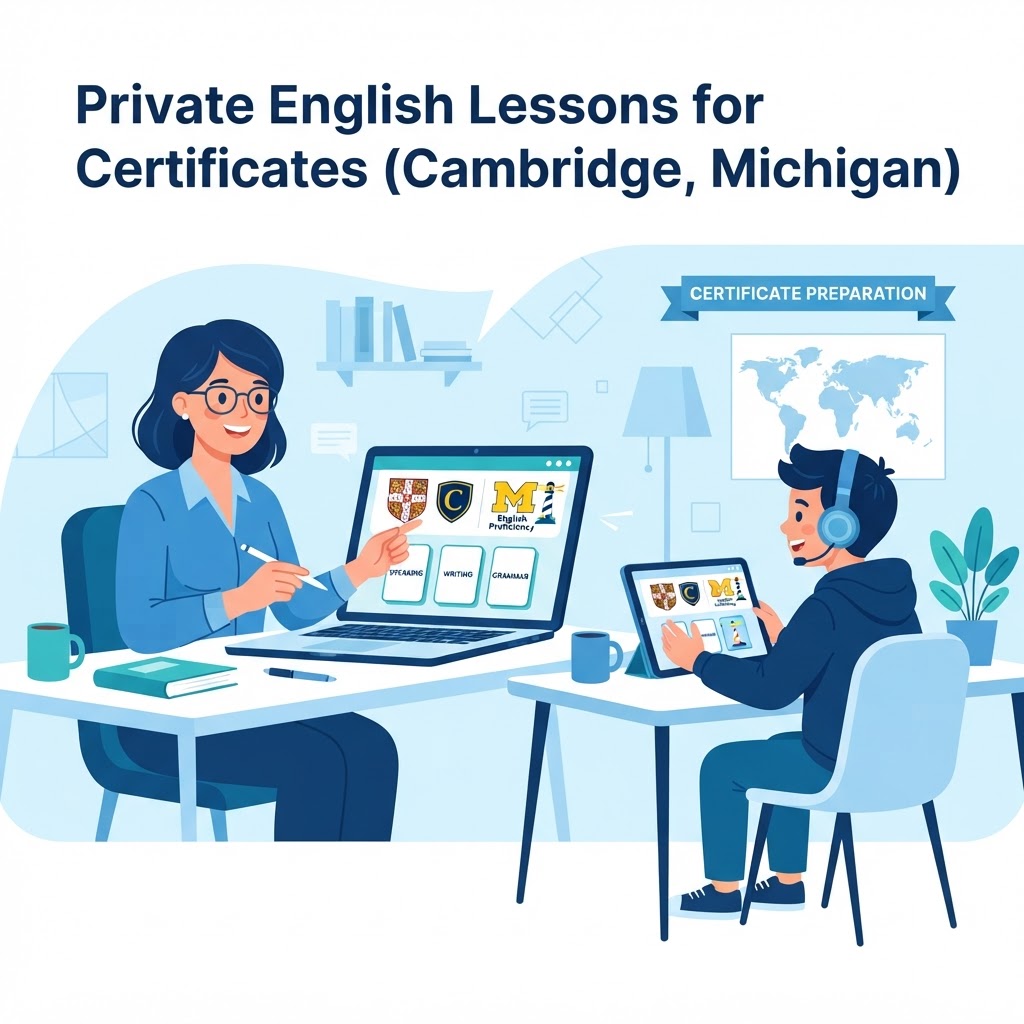 Ιδιαίτερα Μαθήματα Αγγλικών για Certificates: Πώς να πετύχετε στις εξετάσεις Cambridge & Michigan