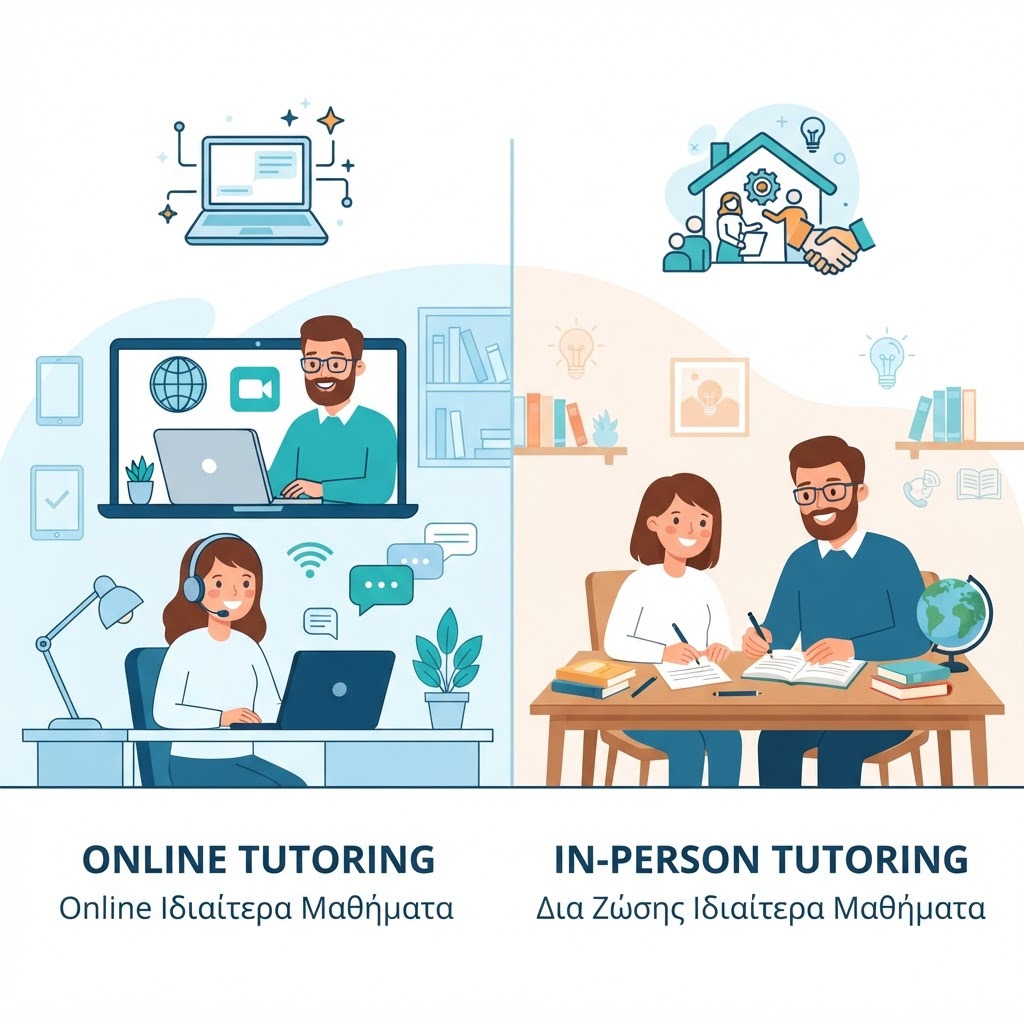 Ιδιαίτερα μαθήματα: Online ή Δια Ζώσης; Ποιο είναι το ιδανικό για εσένα;