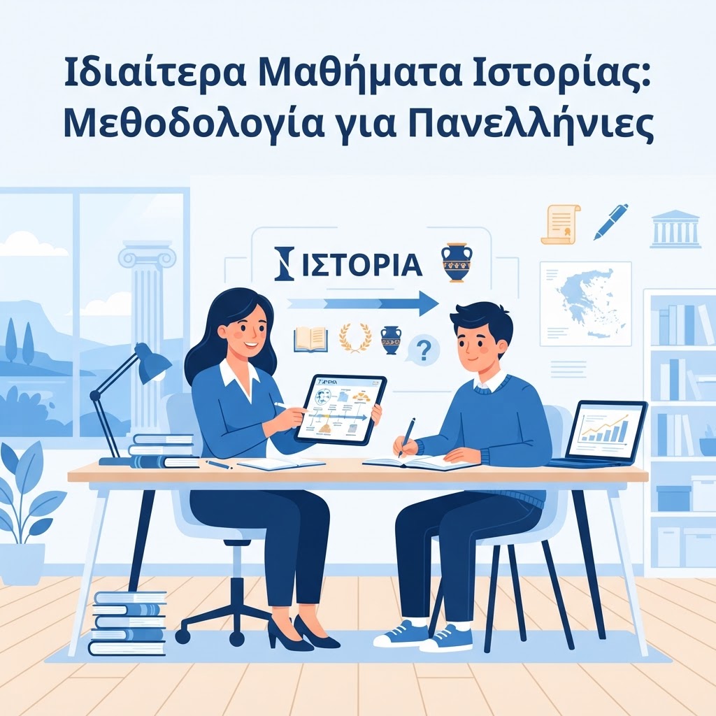 Ιδιαίτερα Μαθήματα Ιστορίας: Μεθοδολογία Επιτυχίας για τις Πανελλήνιες