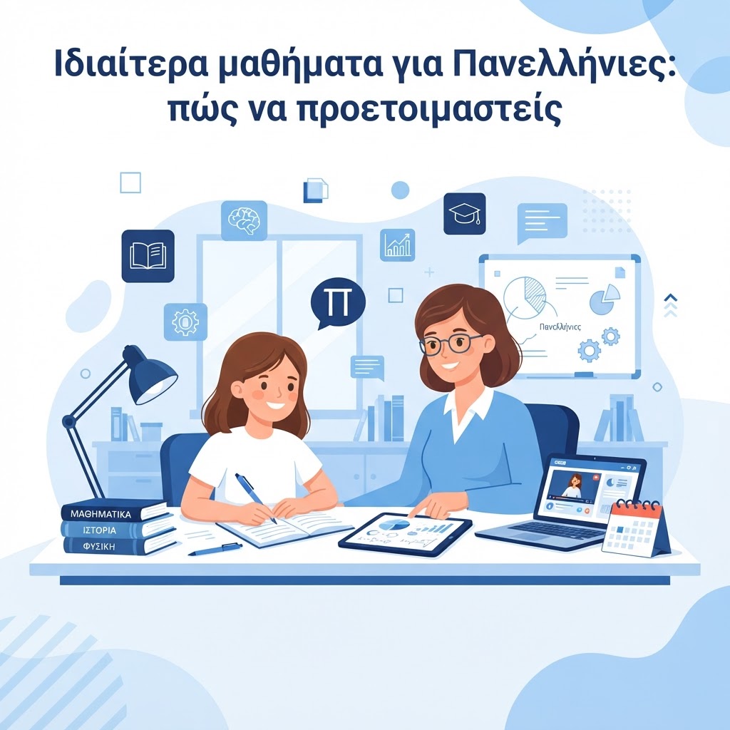 Ιδιαίτερα Μαθήματα για Πανελλήνιες: Ο Απόλυτος Οδηγός Επιτυχίας