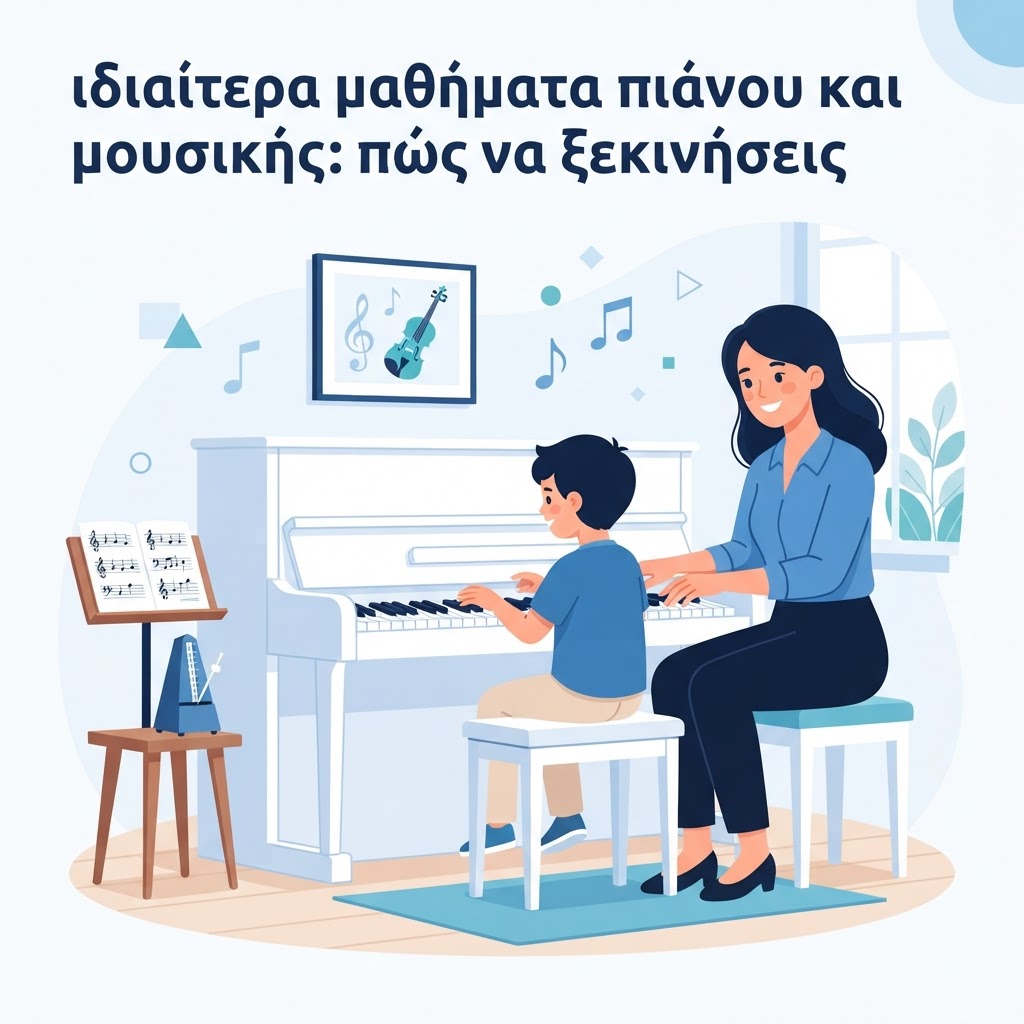 Ιδιαίτερα Μαθήματα Πιάνου και Μουσικής: Ο Απόλυτος Οδηγός για να Ξεκινήσεις