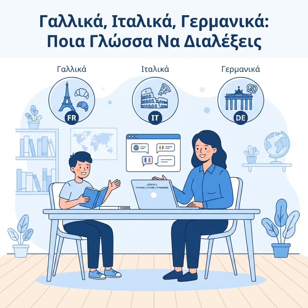 Ιδιαίτερα Μαθήματα Γαλλικών, Ιταλικών ή Γερμανικών: Ποια Γλώσσα να Διαλέξεις;