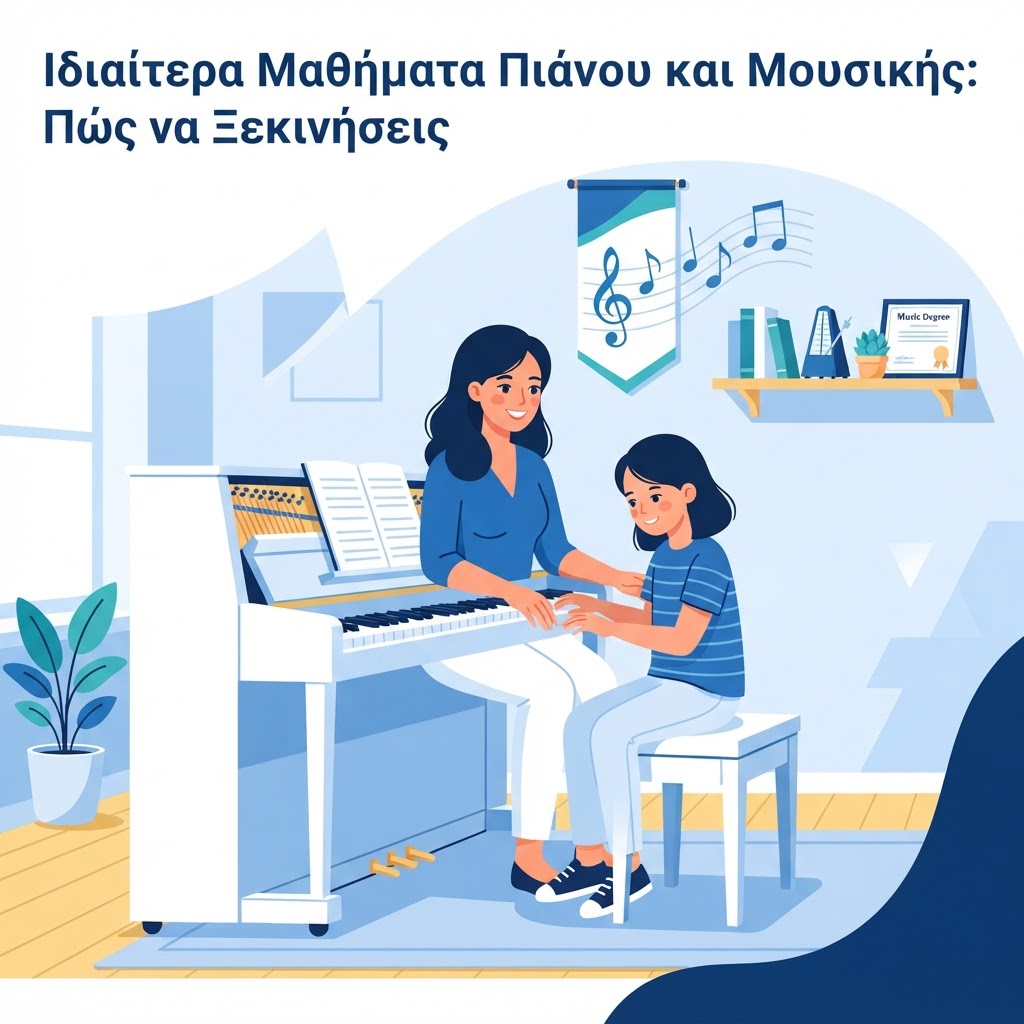 Ιδιαίτερα Μαθήματα Πιάνου και Μουσικής: Ο Απόλυτος Οδηγός για να Ξεκινήσεις