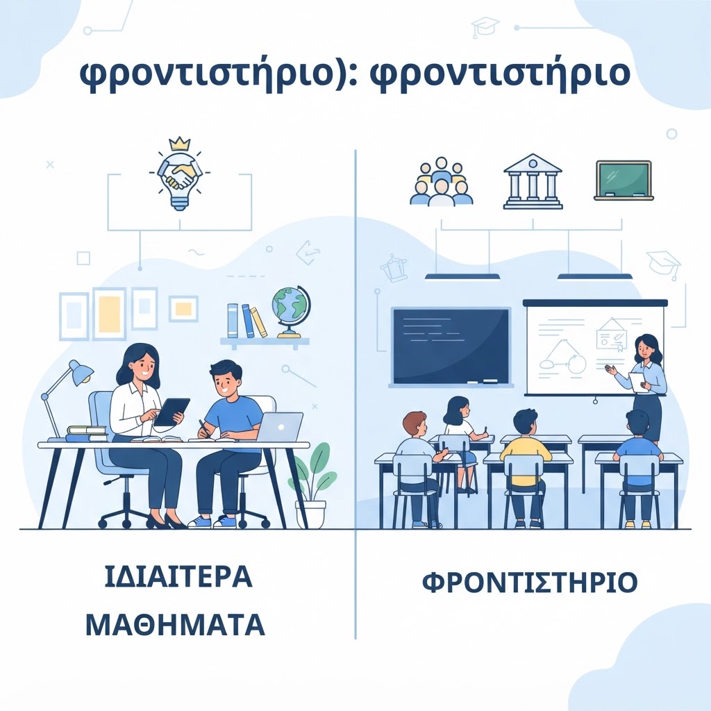 Ιδιαίτερα Μαθήματα vs Φροντιστήριο: Ποια είναι η καλύτερη επιλογή για εσάς;