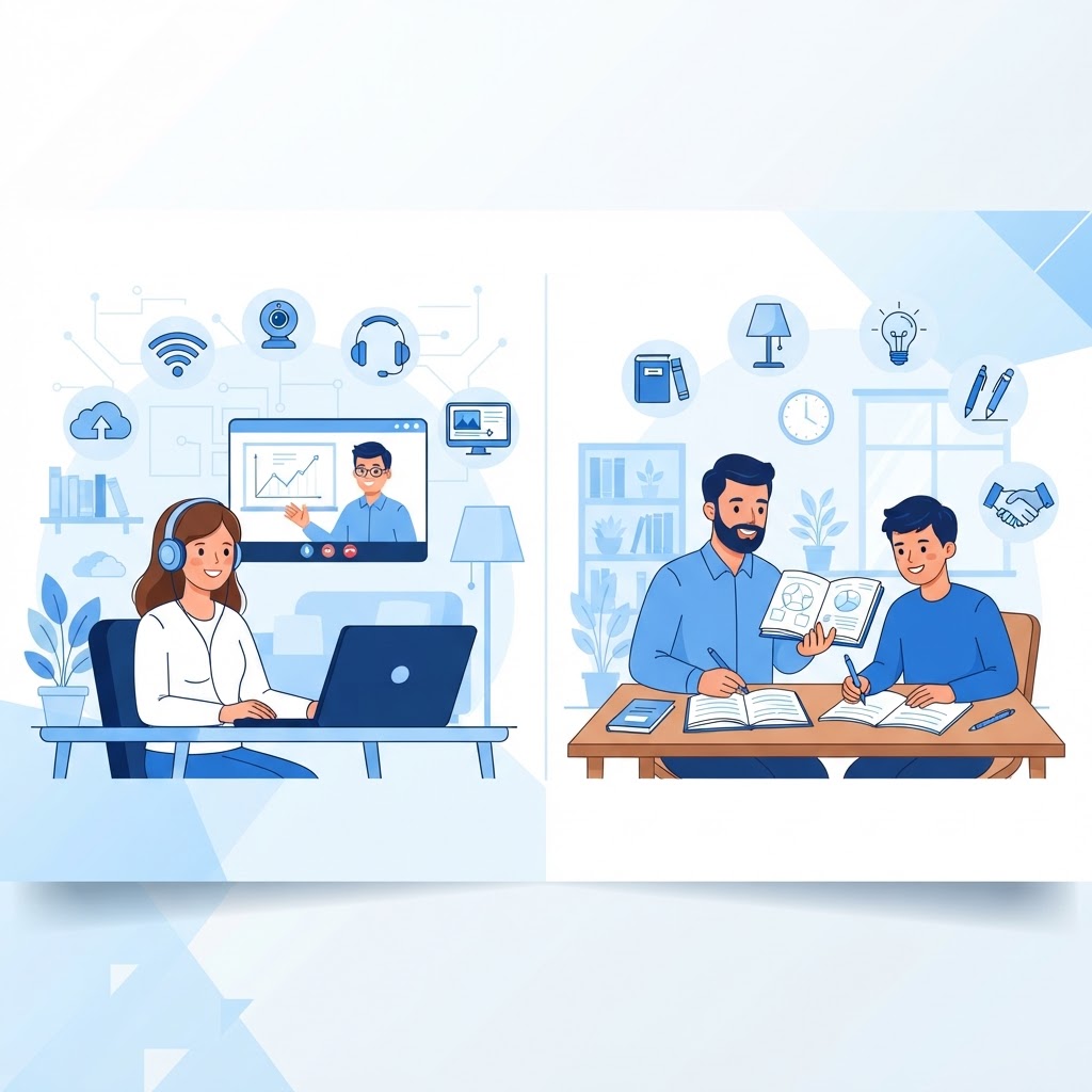 Ιδιαίτερα Μαθήματα: Online vs Δια Ζώσης – Τι να επιλέξετε;