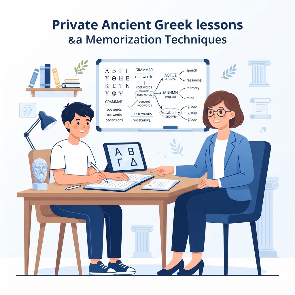Ιδιαίτερα μαθήματα Αρχαίας Ελληνικής: 5 αποτελεσματικές τεχνικές αποστήθισης