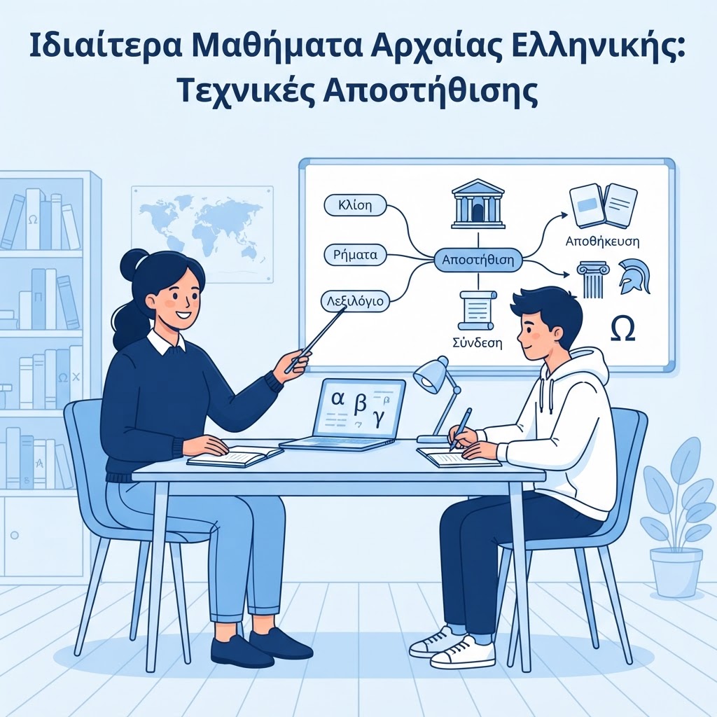 Ιδιαίτερα Μαθήματα Αρχαίας Ελληνικής: Τεχνικές Αποστήθισης που Φέρνουν Αποτελέσματα