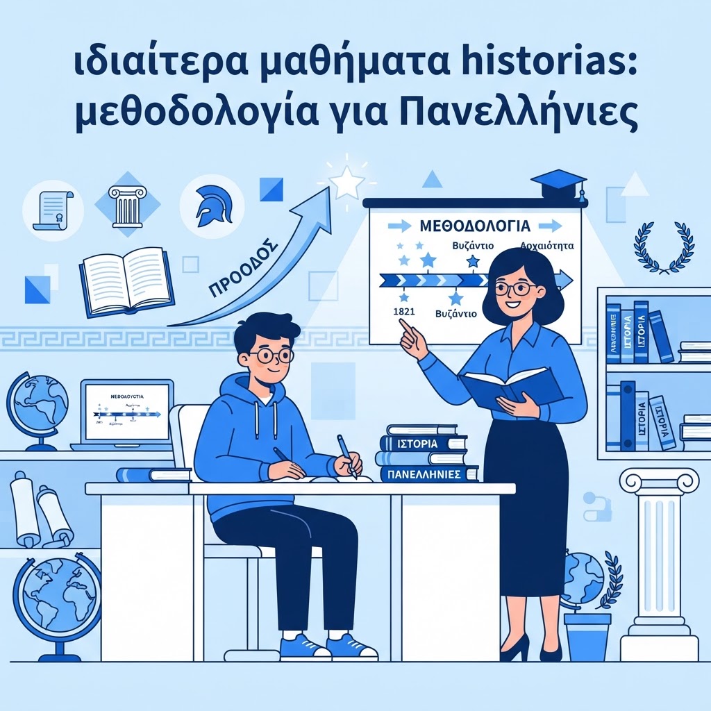 Ιδιαίτερα Μαθήματα Ιστορίας: Η Στρατηγική Επιτυχίας για τις Πανελλήνιες