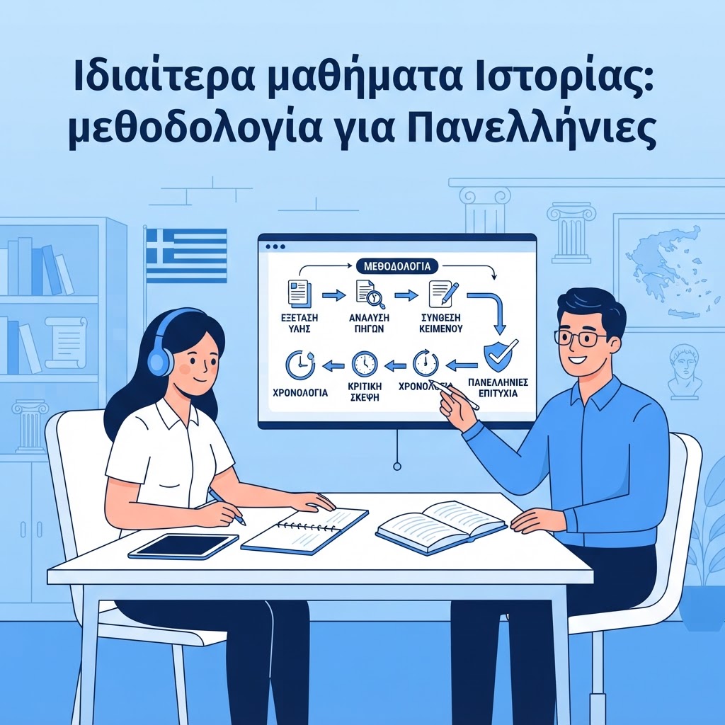 Ιδιαίτερα Μαθήματα Ιστορίας: Μεθοδολογία και Tips για Επιτυχία στις Πανελλήνιες