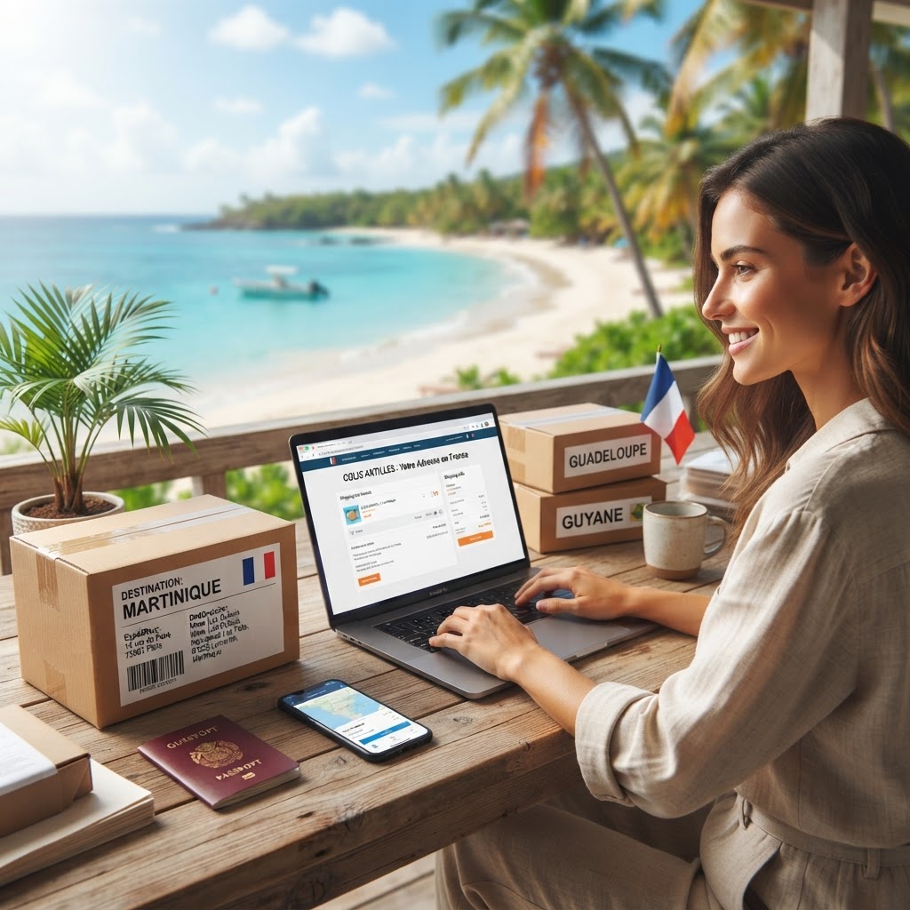 Service de réexpédition de colis de la France vers les Antilles