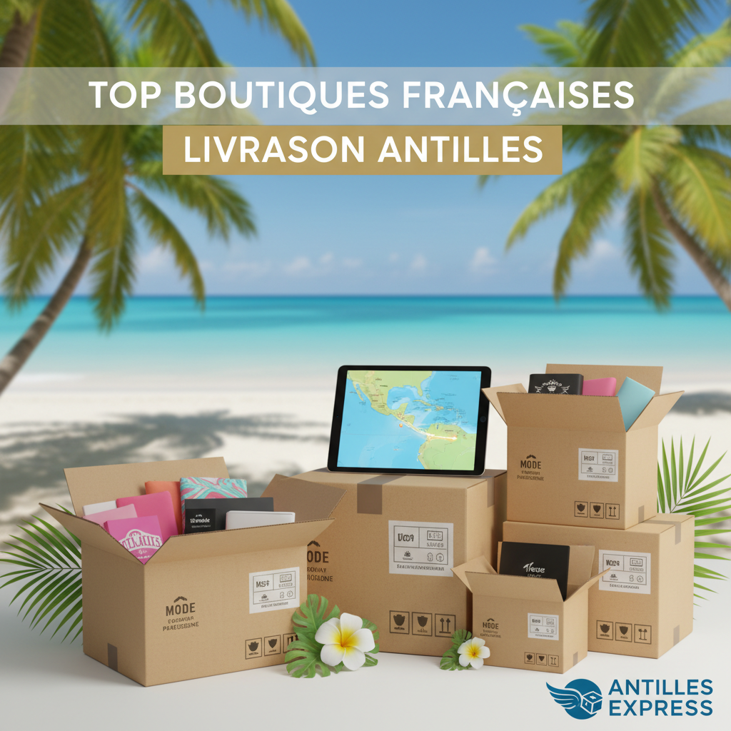 Colis Antilles - Réexpédition de colis vers les Antilles