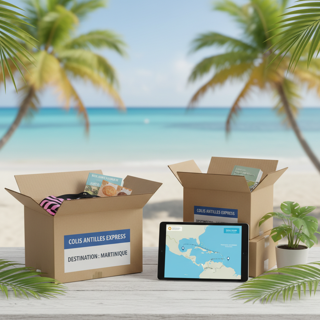 Réexpédition de colis vers la Martinique avec Colis Antilles