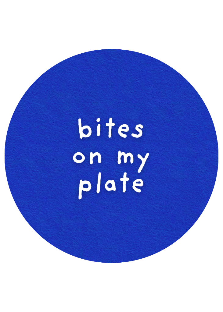 bites on my plate