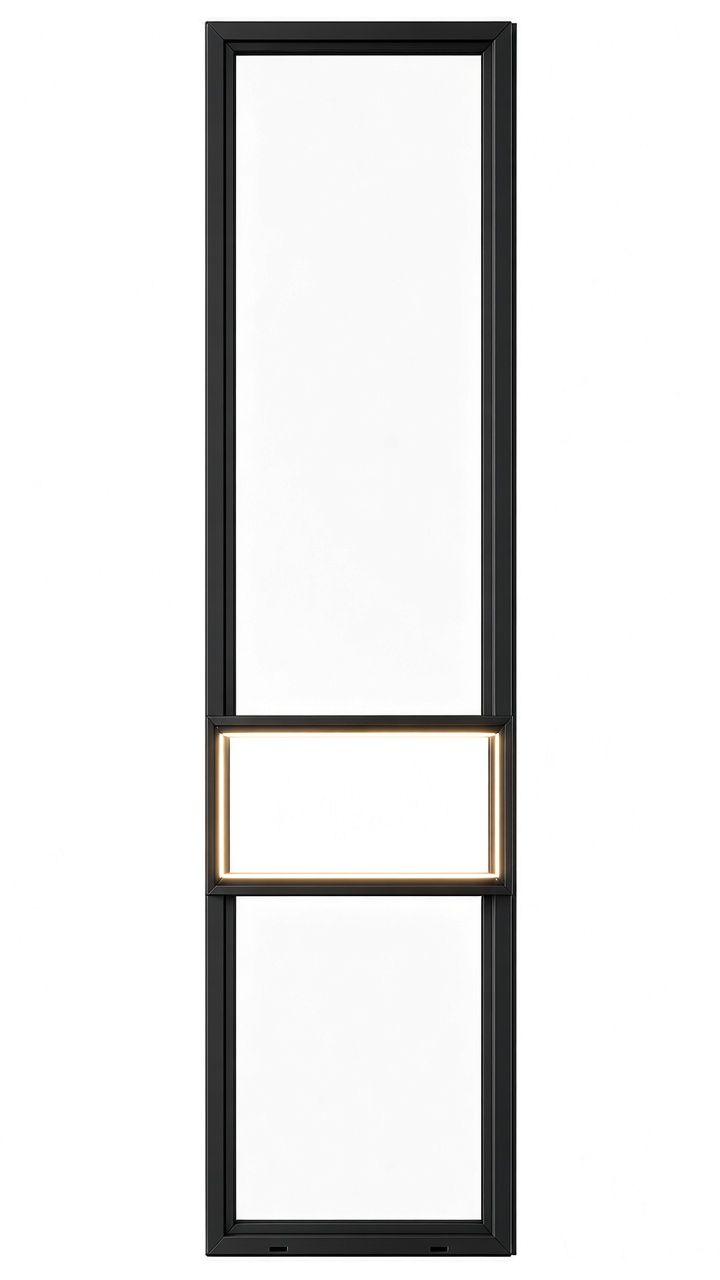 NichoBox com nicho central iluminado por LED warm