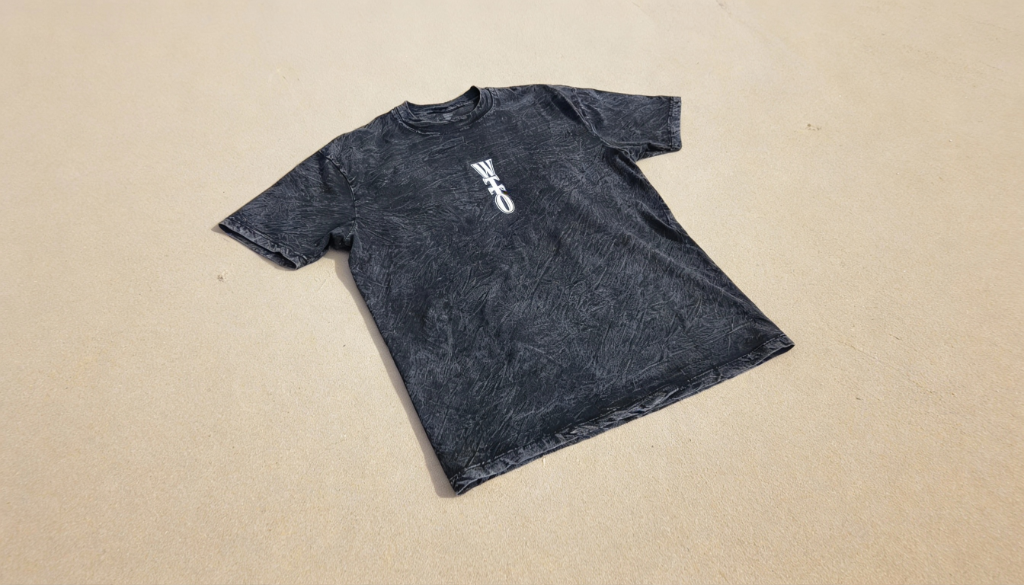 Men's Black Washed T-Shirt