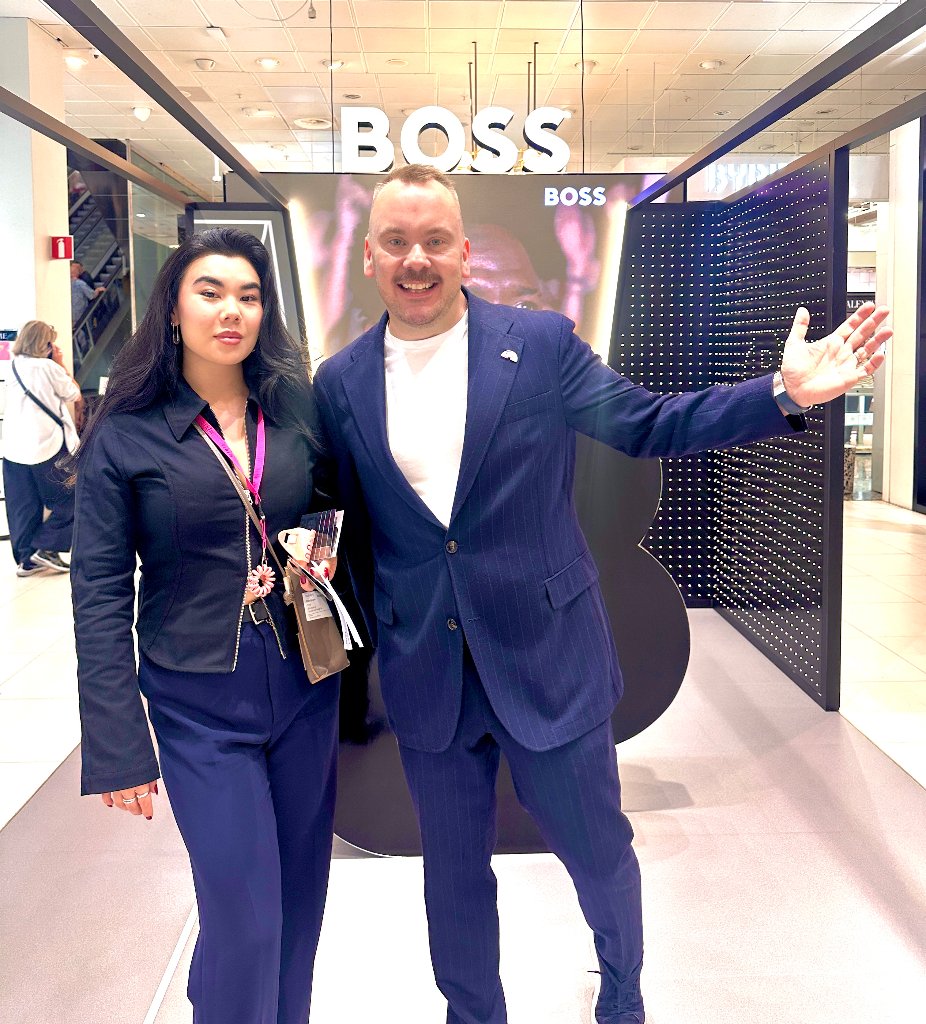 STHLM Retail Staff at BOSS activation