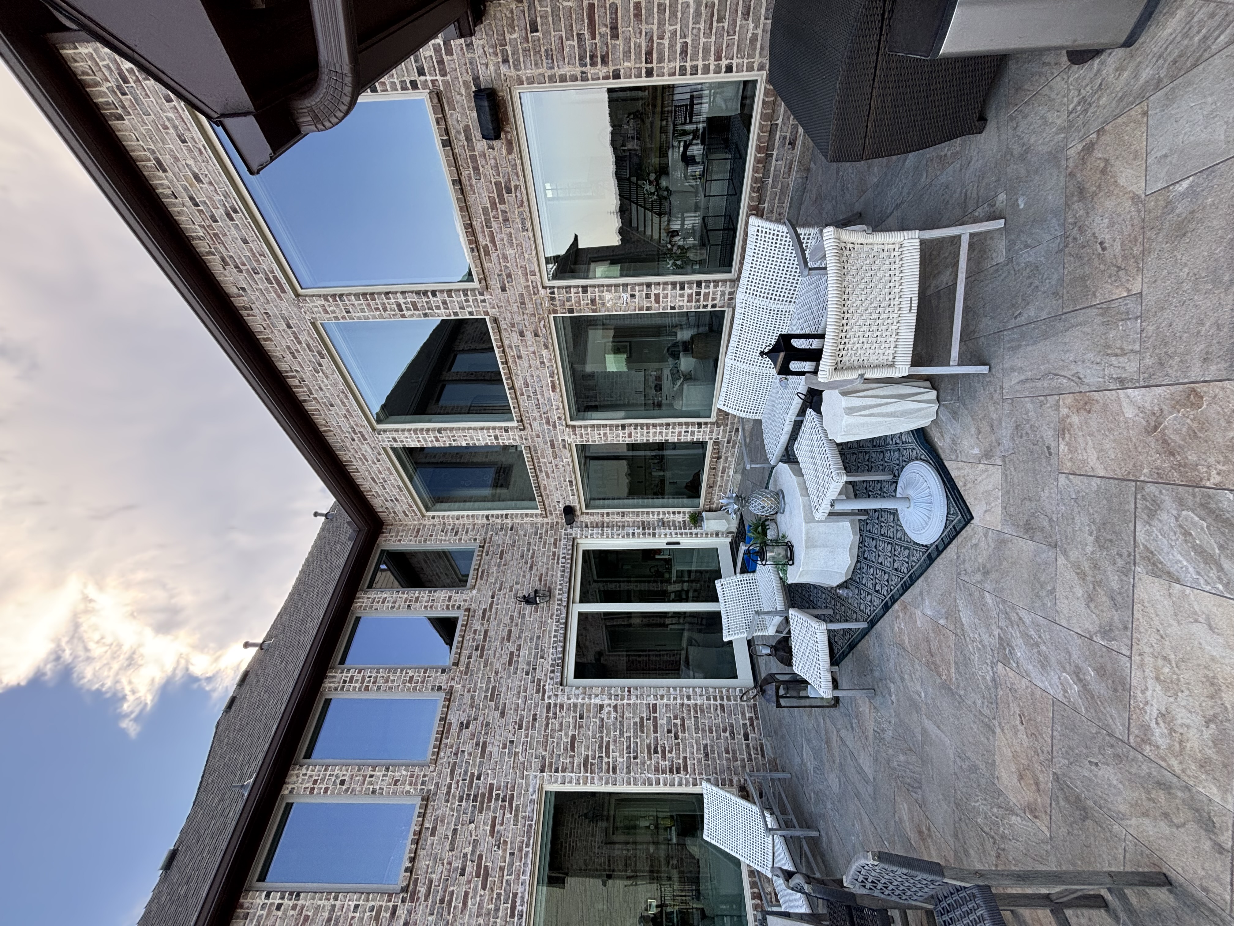 Luxury North Texas home patio - OBS Clear professional cleaning